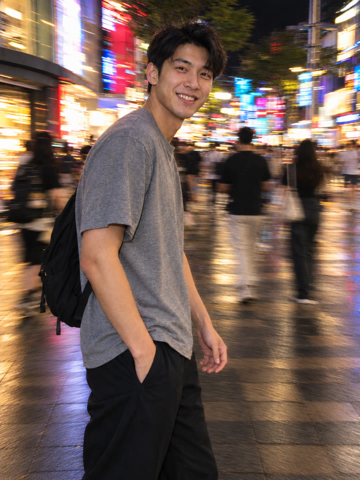 AFTER: ChatGPT 慢門閃燈修圖｜一張照片變夜拍氛圍照